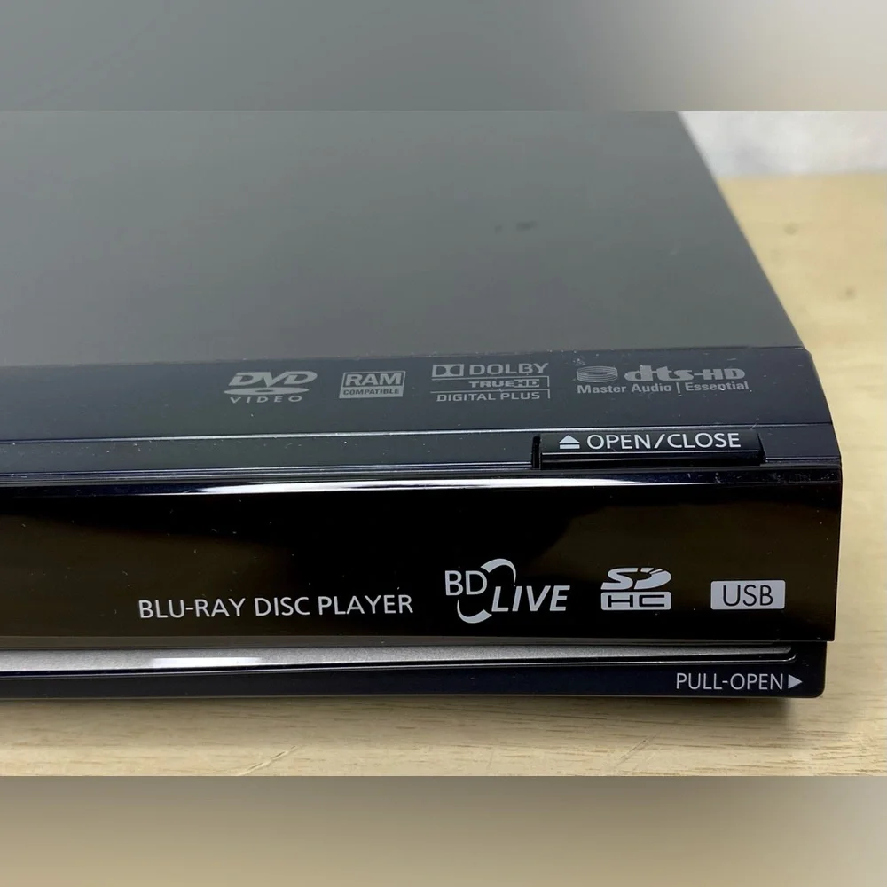 Panasonic DMP-BD55 Black Blu-ray DVD CD Player Original Remote Manual - Picture 8 of 16